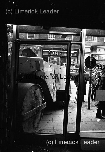 Crash of steam roller at bank 1971 | From Limerick With Love
