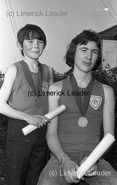 John Lee and Pat Joyce Irish champion boxers St John's BC with their ...